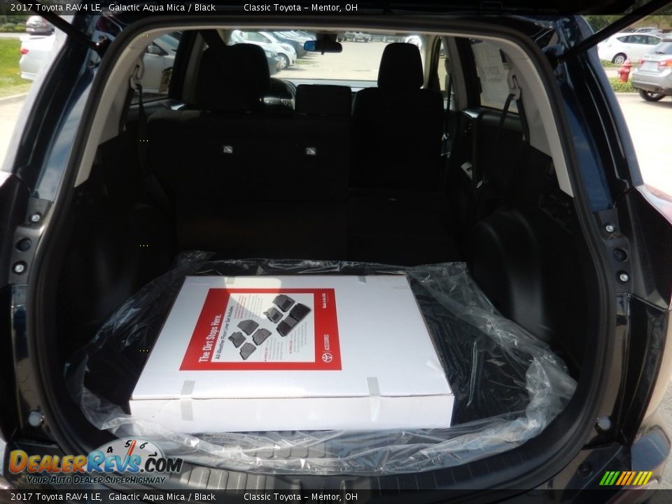 2017 Toyota RAV4 LE Galactic Aqua Mica / Black Photo #6