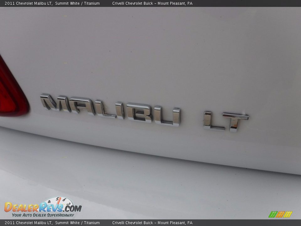 2011 Chevrolet Malibu LT Summit White / Titanium Photo #9