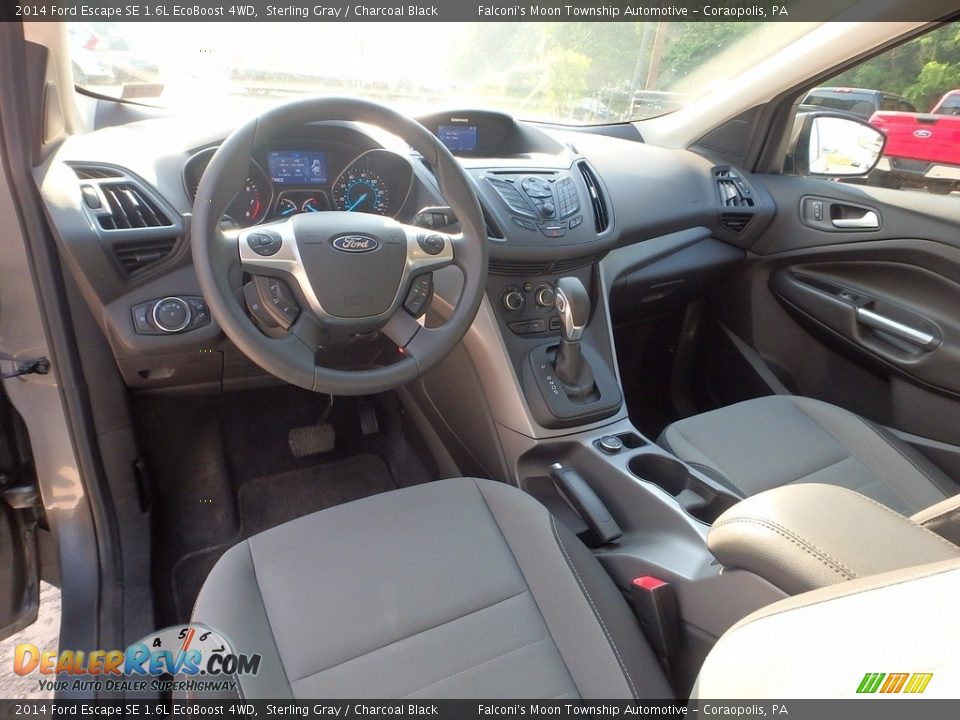 2014 Ford Escape SE 1.6L EcoBoost 4WD Sterling Gray / Charcoal Black Photo #17