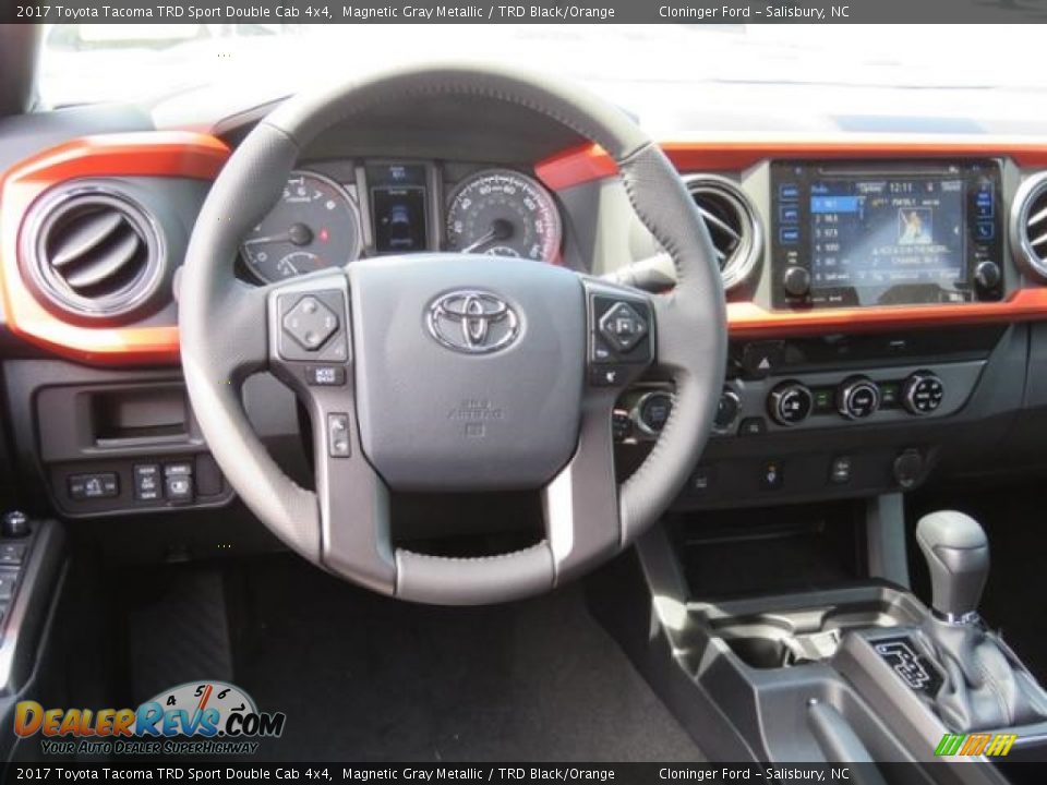 Dashboard of 2017 Toyota Tacoma TRD Sport Double Cab 4x4 Photo #8