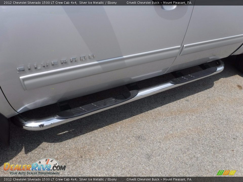 2012 Chevrolet Silverado 1500 LT Crew Cab 4x4 Silver Ice Metallic / Ebony Photo #3