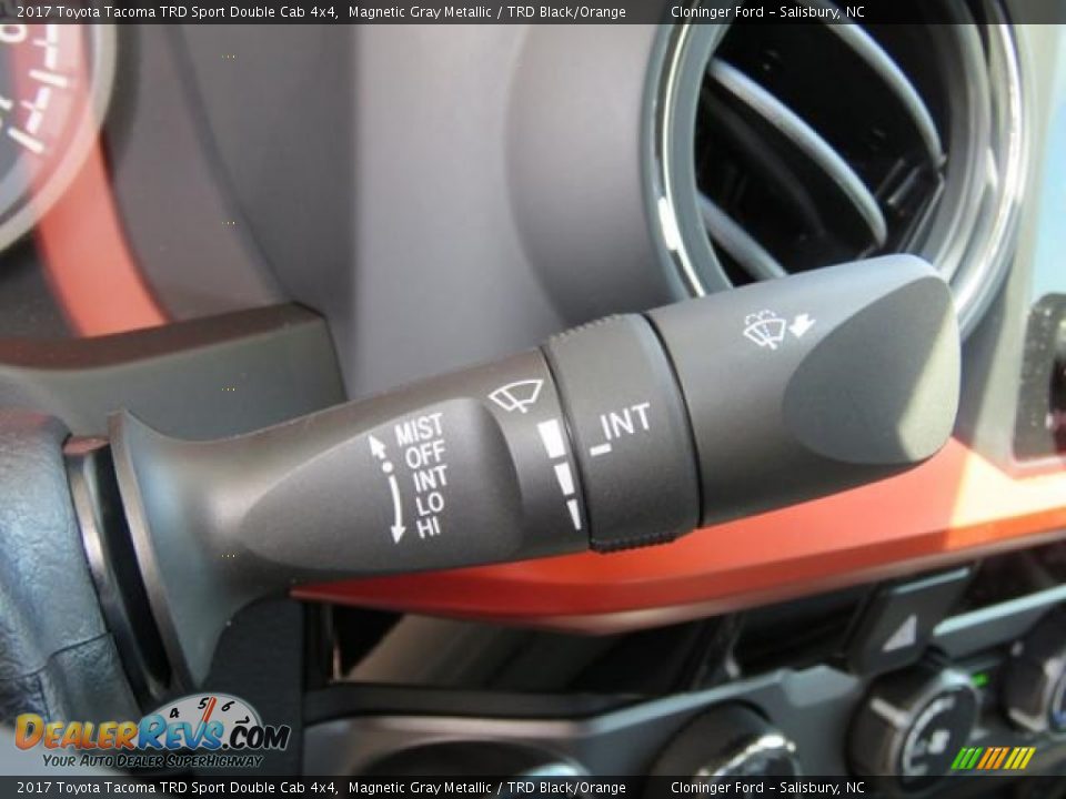 2017 Toyota Tacoma TRD Sport Double Cab 4x4 Magnetic Gray Metallic / TRD Black/Orange Photo #24