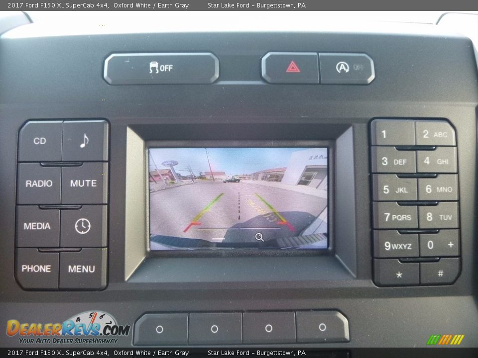 2017 Ford F150 XL SuperCab 4x4 Oxford White / Earth Gray Photo #18