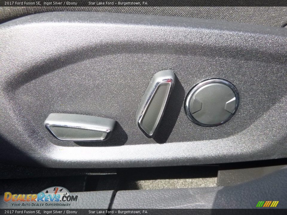 2017 Ford Fusion SE Ingot Silver / Ebony Photo #14