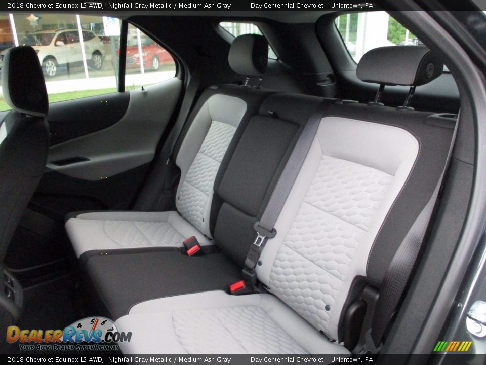 Rear Seat of 2018 Chevrolet Equinox LS AWD Photo #13