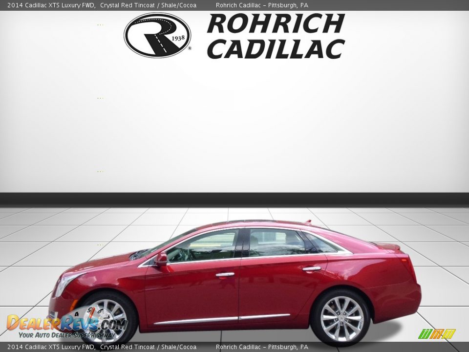 2014 Cadillac XTS Luxury FWD Crystal Red Tincoat / Shale/Cocoa Photo #2