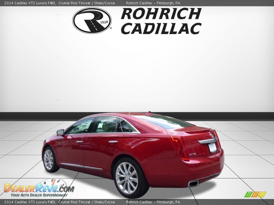 2014 Cadillac XTS Luxury FWD Crystal Red Tincoat / Shale/Cocoa Photo #3