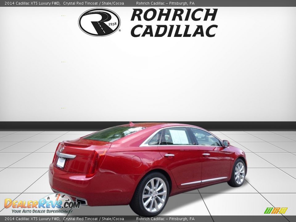 2014 Cadillac XTS Luxury FWD Crystal Red Tincoat / Shale/Cocoa Photo #5