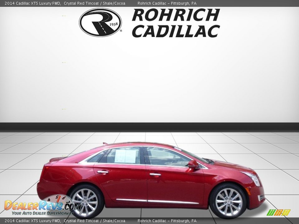 2014 Cadillac XTS Luxury FWD Crystal Red Tincoat / Shale/Cocoa Photo #6