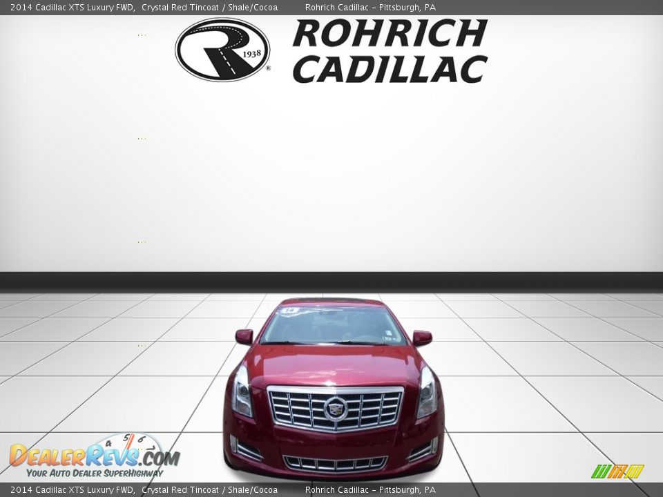 2014 Cadillac XTS Luxury FWD Crystal Red Tincoat / Shale/Cocoa Photo #8