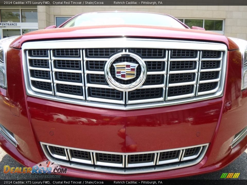 2014 Cadillac XTS Luxury FWD Crystal Red Tincoat / Shale/Cocoa Photo #9