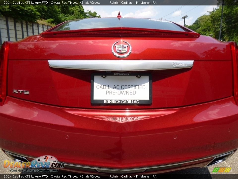 2014 Cadillac XTS Luxury FWD Crystal Red Tincoat / Shale/Cocoa Photo #13