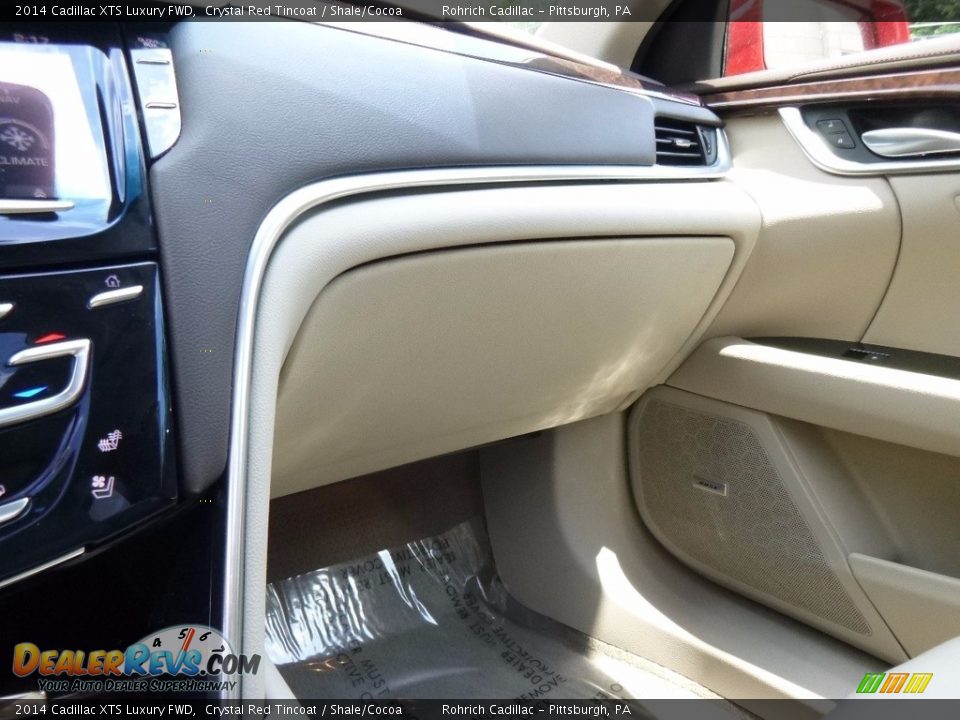 2014 Cadillac XTS Luxury FWD Crystal Red Tincoat / Shale/Cocoa Photo #21