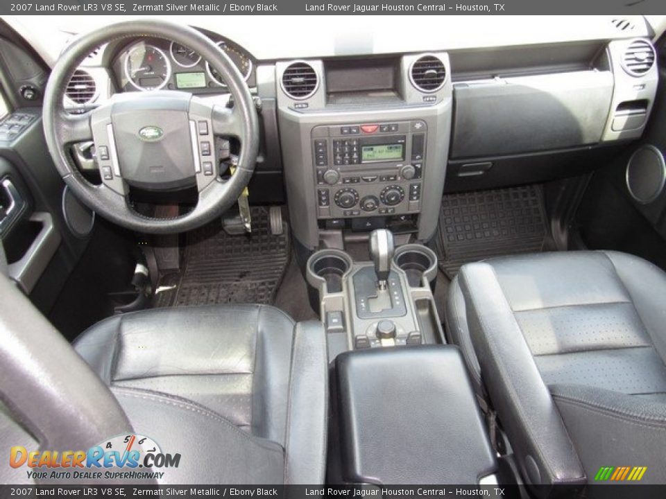 2007 Land Rover LR3 V8 SE Zermatt Silver Metallic / Ebony Black Photo #4