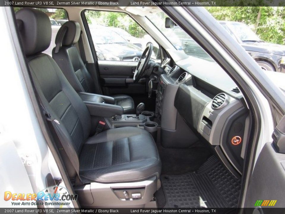 2007 Land Rover LR3 V8 SE Zermatt Silver Metallic / Ebony Black Photo #5