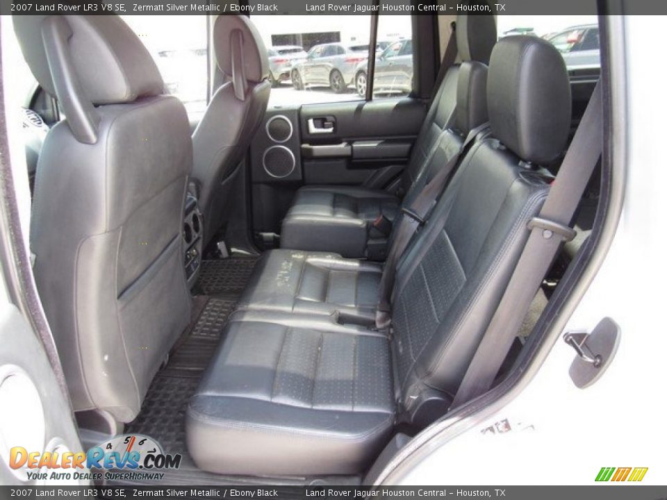2007 Land Rover LR3 V8 SE Zermatt Silver Metallic / Ebony Black Photo #12