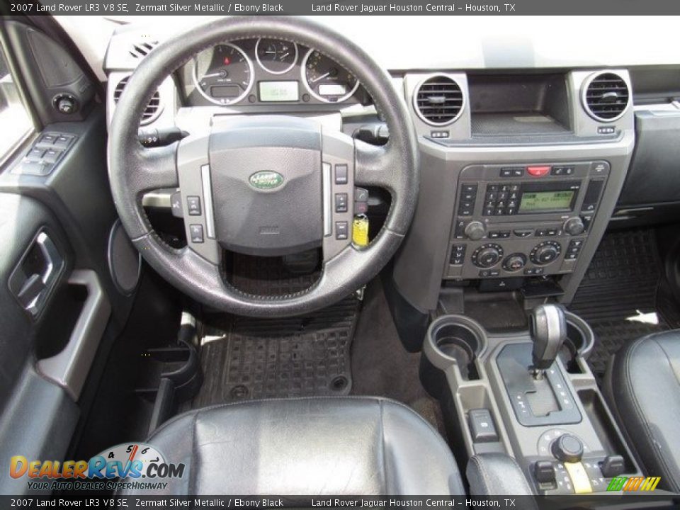 2007 Land Rover LR3 V8 SE Zermatt Silver Metallic / Ebony Black Photo #14