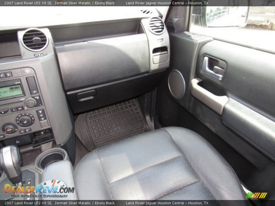2007 Land Rover LR3 V8 SE Zermatt Silver Metallic / Ebony Black Photo #15
