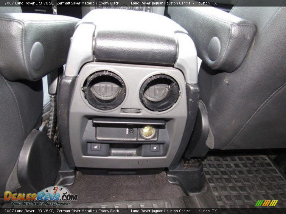 2007 Land Rover LR3 V8 SE Zermatt Silver Metallic / Ebony Black Photo #16