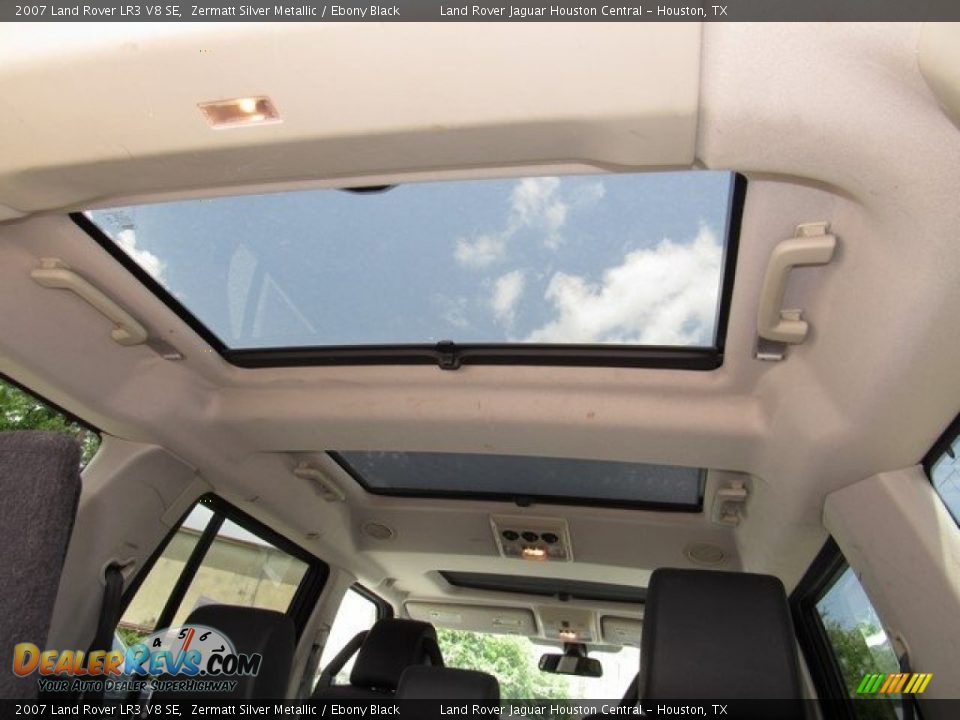 2007 Land Rover LR3 V8 SE Zermatt Silver Metallic / Ebony Black Photo #18