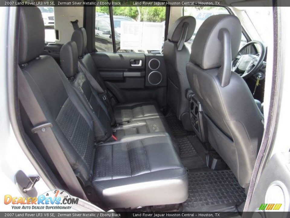 2007 Land Rover LR3 V8 SE Zermatt Silver Metallic / Ebony Black Photo #19