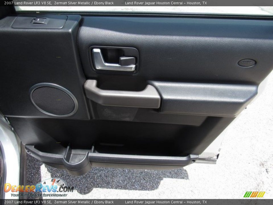 2007 Land Rover LR3 V8 SE Zermatt Silver Metallic / Ebony Black Photo #21