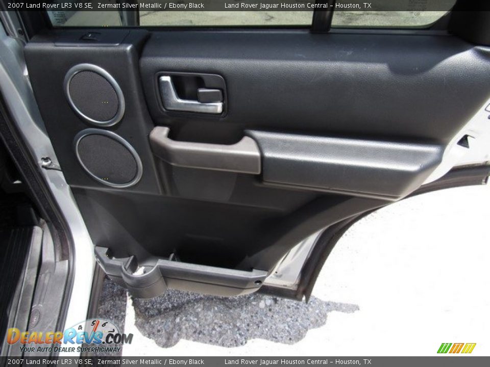 2007 Land Rover LR3 V8 SE Zermatt Silver Metallic / Ebony Black Photo #22