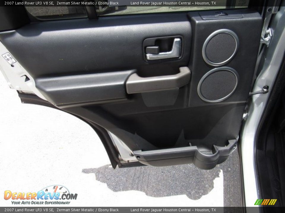 2007 Land Rover LR3 V8 SE Zermatt Silver Metallic / Ebony Black Photo #23