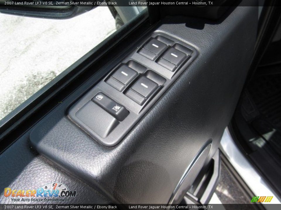 2007 Land Rover LR3 V8 SE Zermatt Silver Metallic / Ebony Black Photo #25