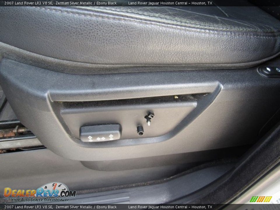 2007 Land Rover LR3 V8 SE Zermatt Silver Metallic / Ebony Black Photo #26