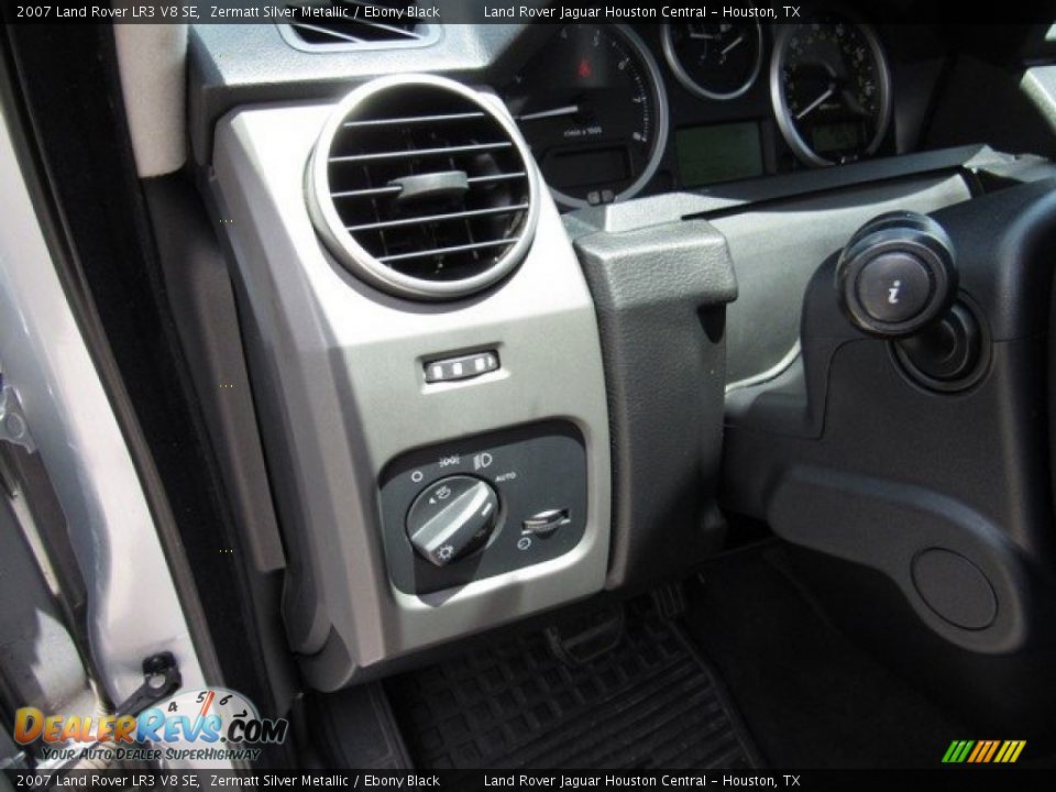 2007 Land Rover LR3 V8 SE Zermatt Silver Metallic / Ebony Black Photo #27