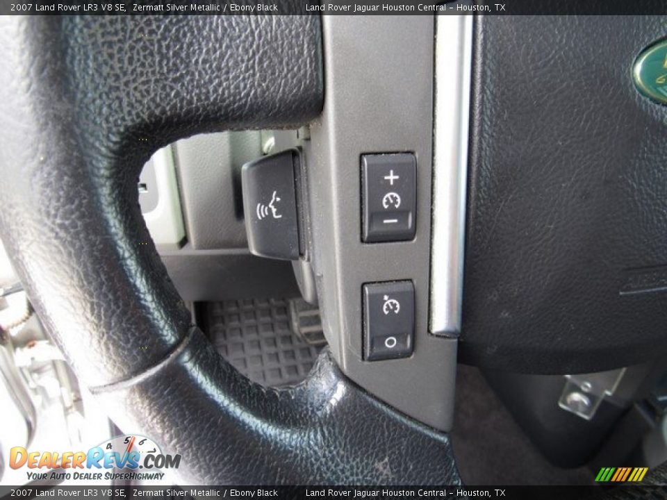 2007 Land Rover LR3 V8 SE Zermatt Silver Metallic / Ebony Black Photo #28