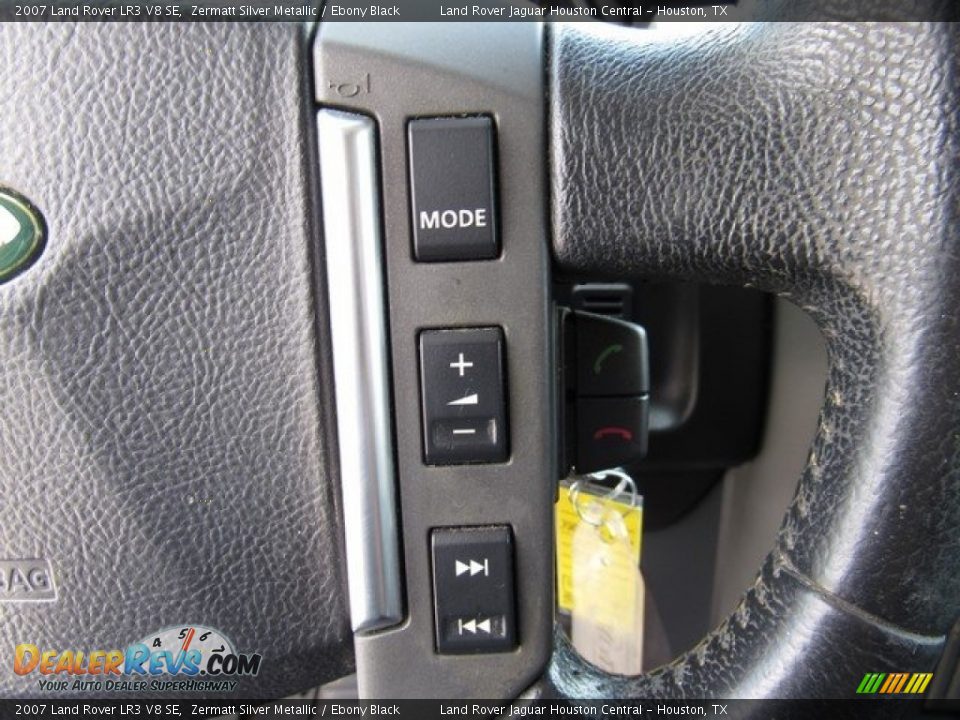 2007 Land Rover LR3 V8 SE Zermatt Silver Metallic / Ebony Black Photo #29