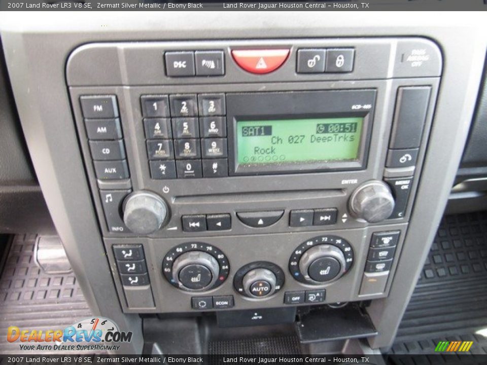2007 Land Rover LR3 V8 SE Zermatt Silver Metallic / Ebony Black Photo #31