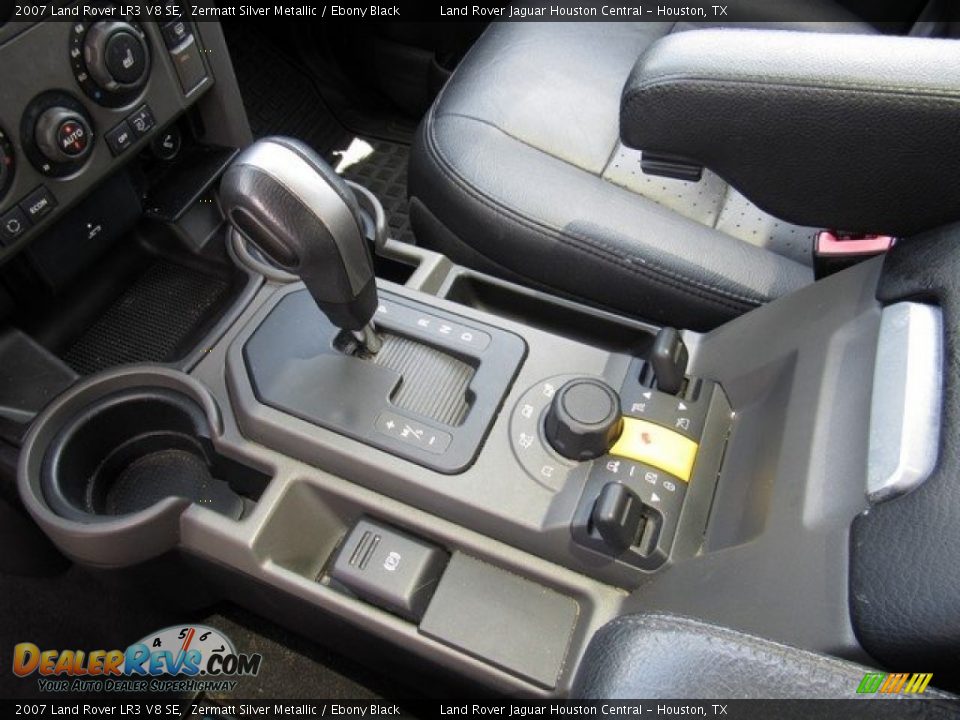 2007 Land Rover LR3 V8 SE Zermatt Silver Metallic / Ebony Black Photo #32