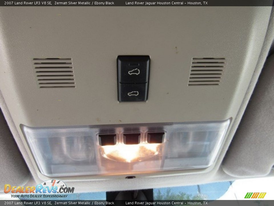 2007 Land Rover LR3 V8 SE Zermatt Silver Metallic / Ebony Black Photo #33