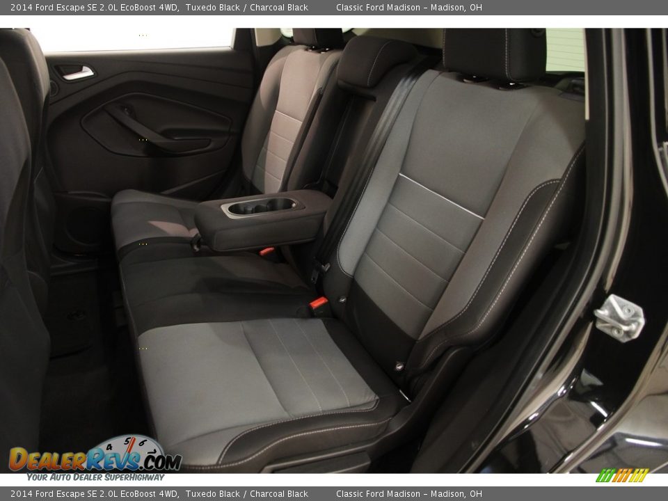 2014 Ford Escape SE 2.0L EcoBoost 4WD Tuxedo Black / Charcoal Black Photo #17
