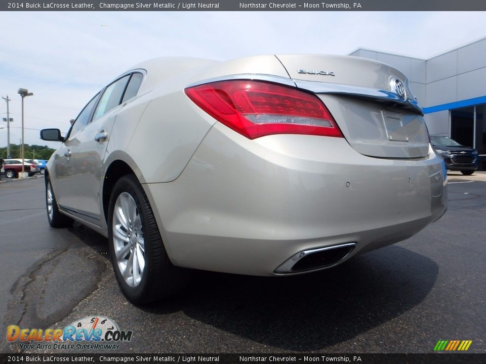 2014 Buick LaCrosse Leather Champagne Silver Metallic / Light Neutral Photo #5