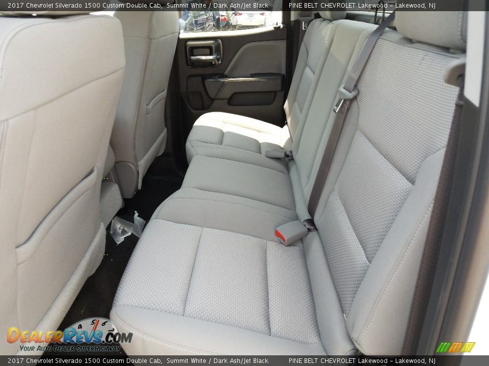 2017 Chevrolet Silverado 1500 Custom Double Cab Summit White / Dark Ash/Jet Black Photo #6