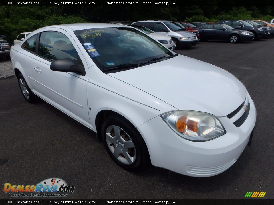 2006 Chevrolet Cobalt LS Coupe Summit White / Gray Photo #5