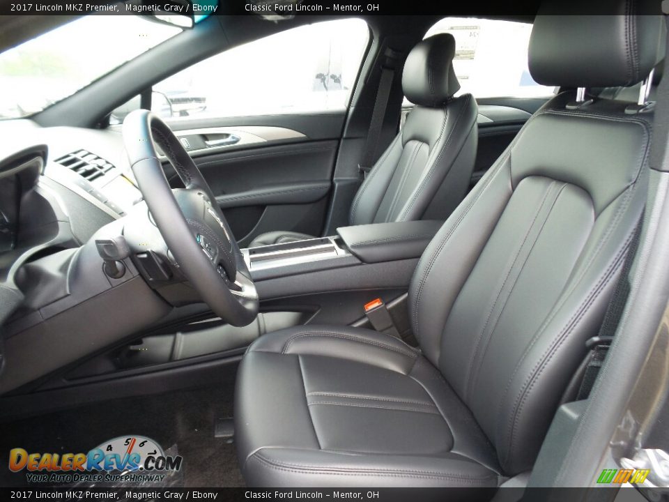 Front Seat of 2017 Lincoln MKZ Premier Photo #7