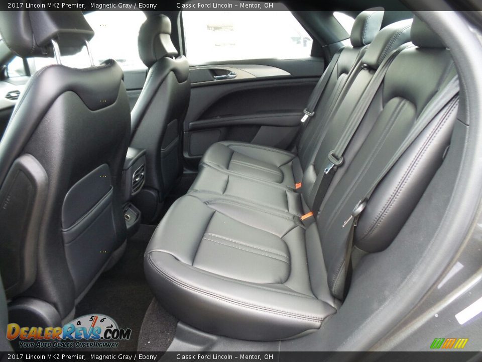 Rear Seat of 2017 Lincoln MKZ Premier Photo #8