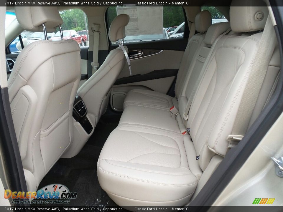 Rear Seat of 2017 Lincoln MKX Reserve AWD Photo #9