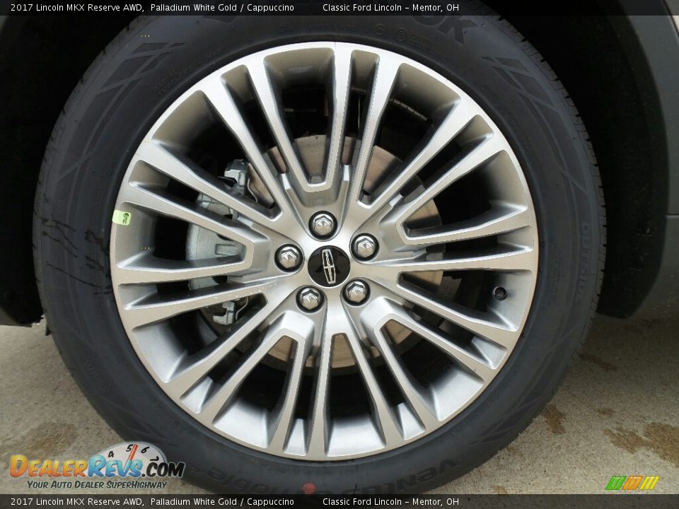 2017 Lincoln MKX Reserve AWD Wheel Photo #10