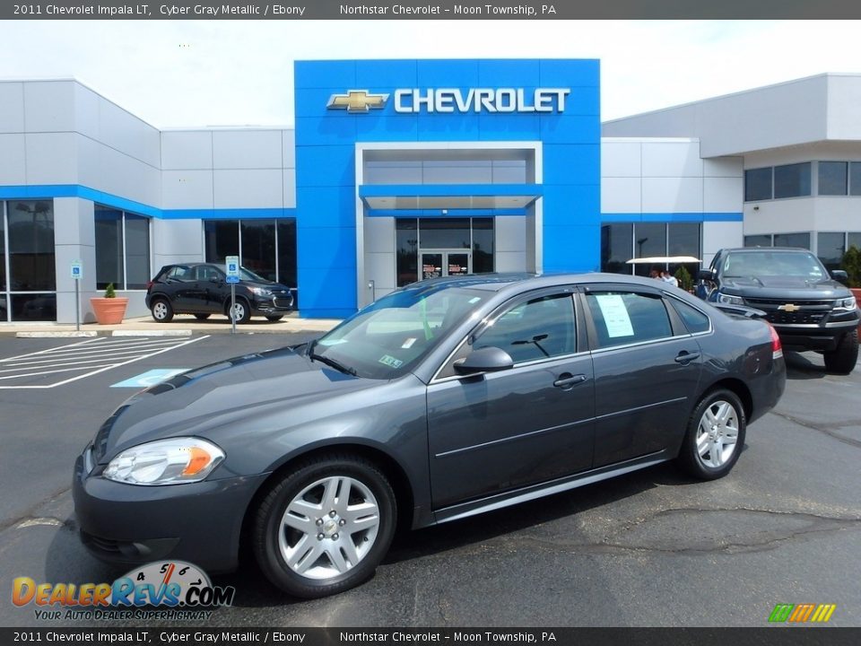 2011 Chevrolet Impala LT Cyber Gray Metallic / Ebony Photo #1