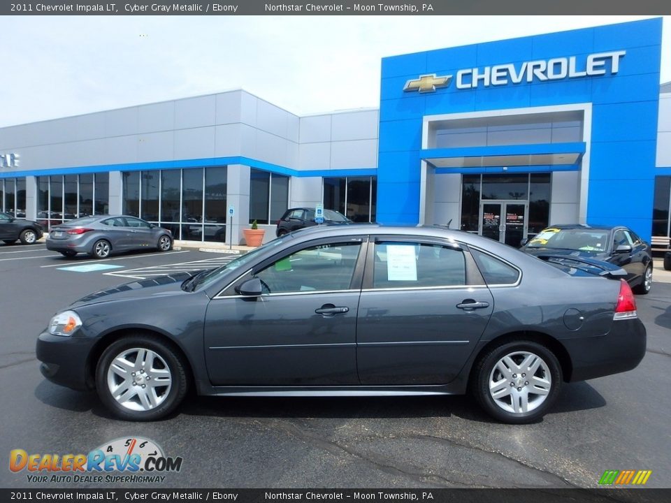 2011 Chevrolet Impala LT Cyber Gray Metallic / Ebony Photo #3