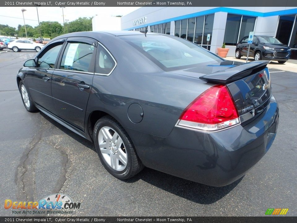 2011 Chevrolet Impala LT Cyber Gray Metallic / Ebony Photo #4