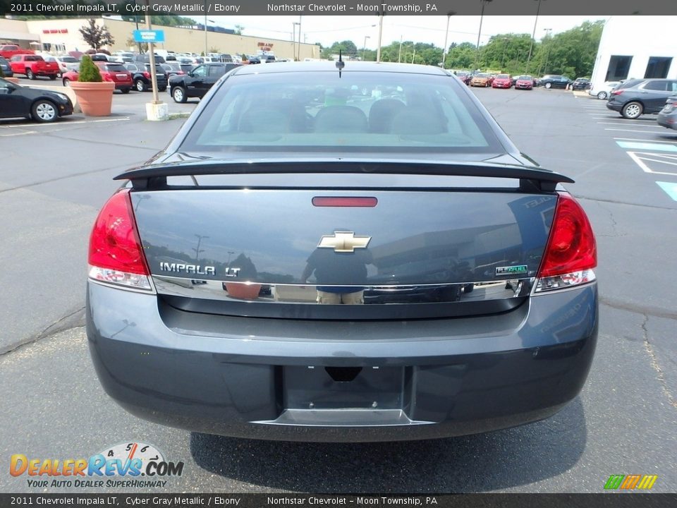 2011 Chevrolet Impala LT Cyber Gray Metallic / Ebony Photo #6