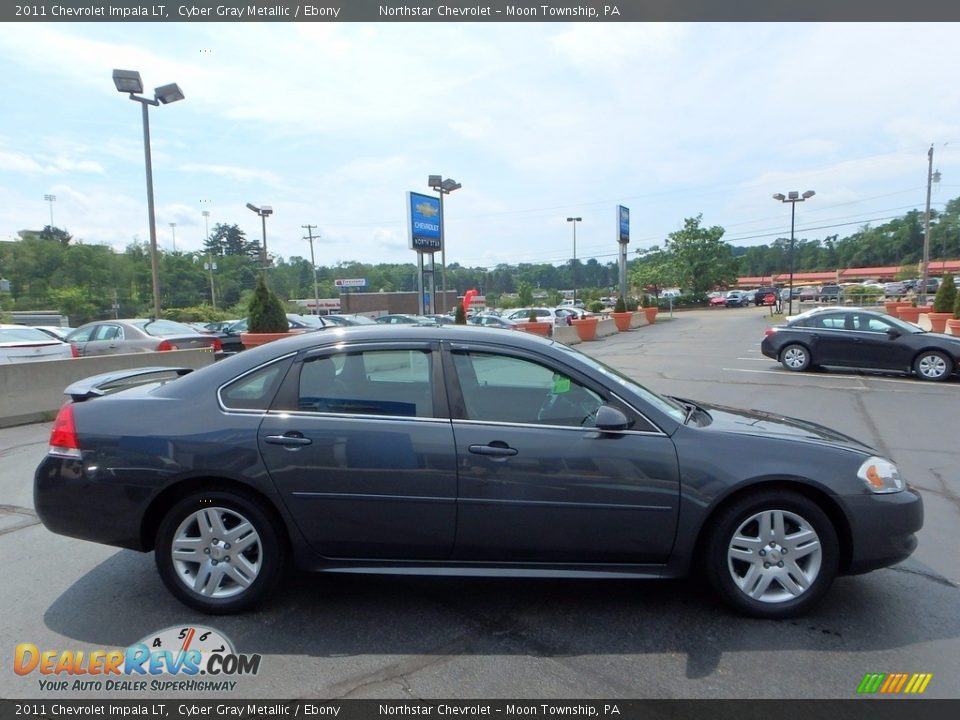 2011 Chevrolet Impala LT Cyber Gray Metallic / Ebony Photo #9