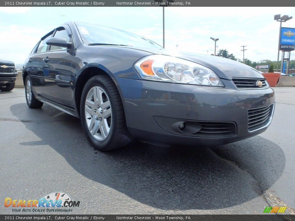 2011 Chevrolet Impala LT Cyber Gray Metallic / Ebony Photo #11
